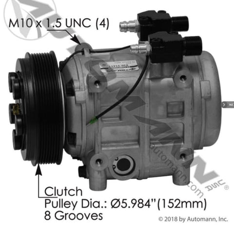 830.31411-Air Conditioning Compressor TM31 Type, (product_type), (product_vendor) - Nick's Truck Parts