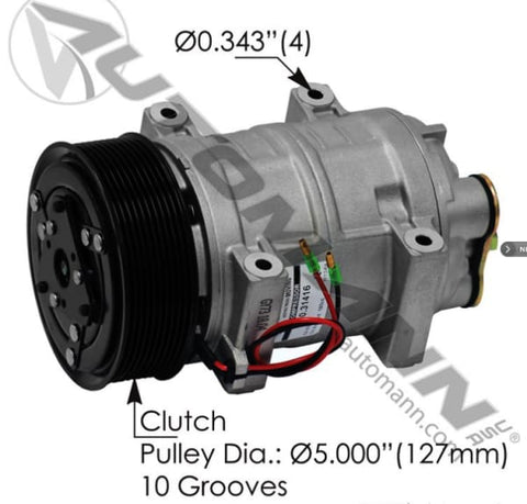 830.31416-Air Conditioning Compressor TM21 Type, (product_type), (product_vendor) - Nick's Truck Parts