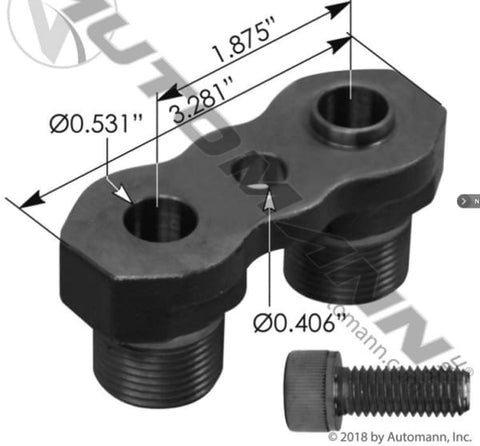 830.31703-AC Compressor Manifold FLX Type, (product_type), (product_vendor) - Nick's Truck Parts