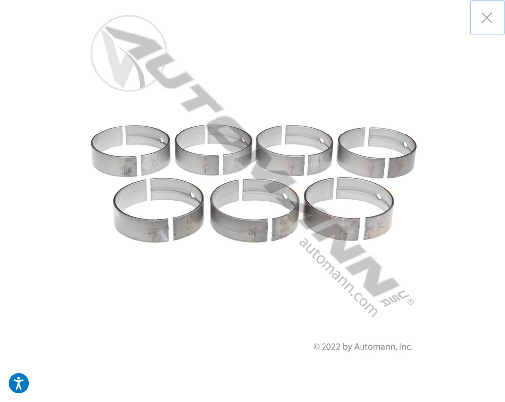 840.MS238421MA - Engine Main Bearing Set Detroit Diesel - Nick's Truck Parts