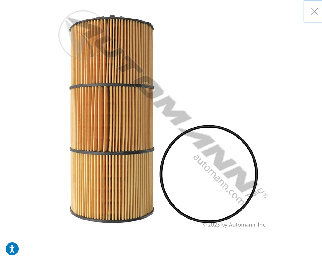 840.OF800909 - Engine Oil Filter Detroit Diesel - Nick's Truck Parts