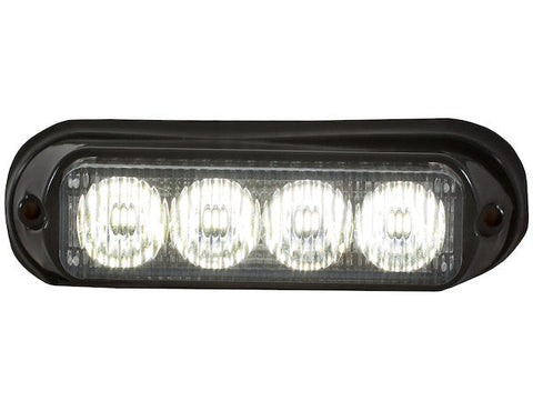 8891131 -Buyers- Class 1 Low Profile Hexagonal LED Mini Light Bar - Amber/Clear - Nick's Truck Parts