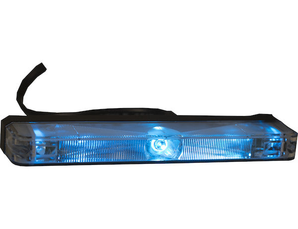 8892704 -Buyers- Narrow Profile 5 Inch Blue LED Strobe Light - Nick's Truck Parts
