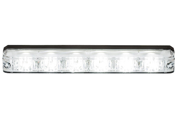 8892801 -Buyers- Ultra Bright Narrow Profile Clear LED Strobe Light - Nick's Truck Parts