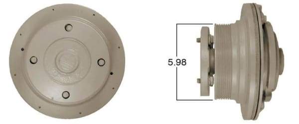 91021-Remanufactured Fan Clutch-Cummins (Core Deposit    $250 Included in Price), (product_type), (product_vendor) - Nick's Truck Parts