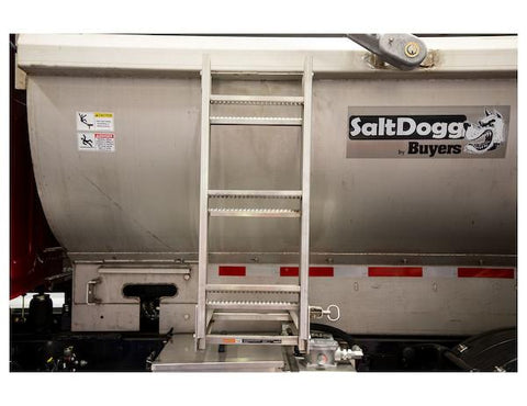 9331000 -Buyers- Stainless Steel Folding Ladder For SaltDogg® MDS - Nick's Truck Parts