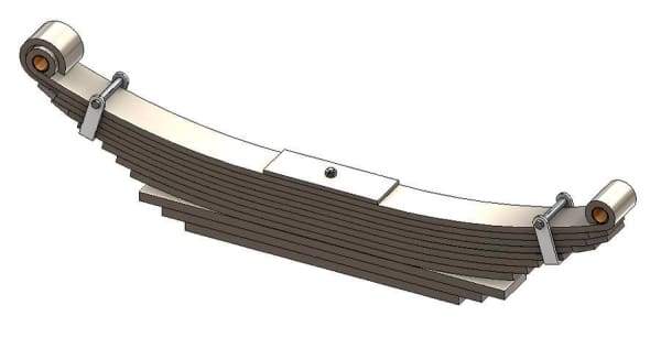99-102 - Advance - Indiana Phoenix - Maxim - Riteway - TET-  Front Leaf Spring, (product_type), (product_vendor) - Nick's Truck Parts