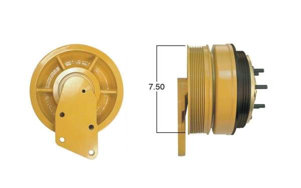99098-Remanufactured Fan Clutch-GoldTop (Core Deposit    $250 Included in Price), (product_type), (product_vendor) - Nick's Truck Parts