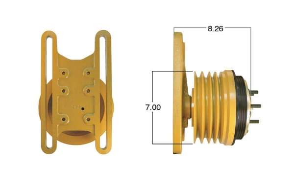 99162-Remanufactured Fan Clutch-GoldTop (Core Deposit    $250 Included in Price), (product_type), (product_vendor) - Nick's Truck Parts