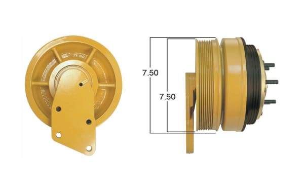 99177-Remanufactured Fan Clutch-GoldTop (Core Deposit    $250 Included in Price), (product_type), (product_vendor) - Nick's Truck Parts