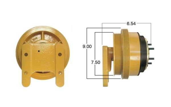 99220-Remanufactured Fan Clutch-GoldTop (Core Deposit    $250 Included in Price), (product_type), (product_vendor) - Nick's Truck Parts