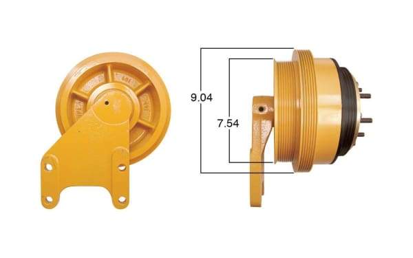 99354-Remanufactured Fan Clutch-GoldTop (Core Deposit    $250 Included in Price), (product_type), (product_vendor) - Nick's Truck Parts