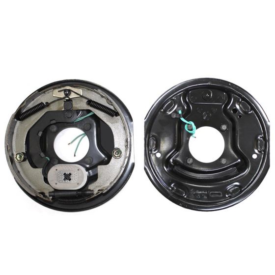 BRK-EB10LH- Electric Trailer Brake Assembly - 10" - Left Hand - Nick's Truck Parts