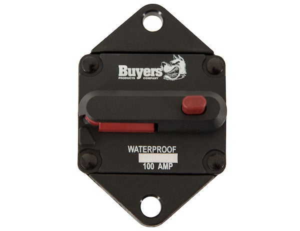 CB102PB -Buyers-100 Amp Push-To-Trip Circuit Breaker - Nick's Truck Parts