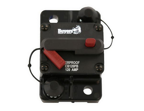 Buyers-CB120PB-120 AMP Circuit Breaker, (product_type), (product_vendor) - Nick's Truck Parts