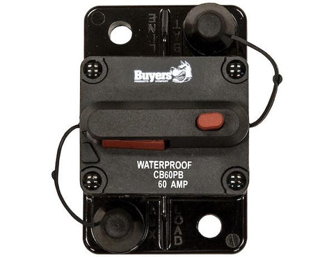 Buyers-CB60PB-60 AMP Circuit Breaker, (product_type), (product_vendor) - Nick's Truck Parts