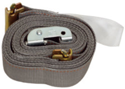 DC33500216- 16' Cam Buckle Strap with Spring End Fitting - Nick's Truck Parts