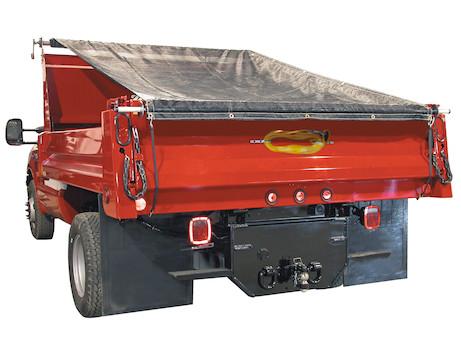 DTR5014- Buyers Aluminum Tarp System With Mesh Tarp 5 X 14 Foot - Nick's Truck Parts