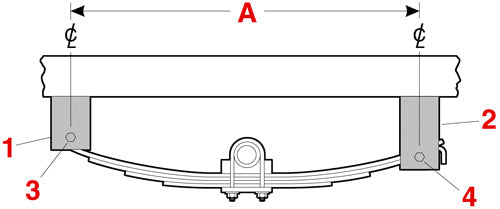 HK-111- Utility Trailer Suspension Kit - Nick's Truck Parts