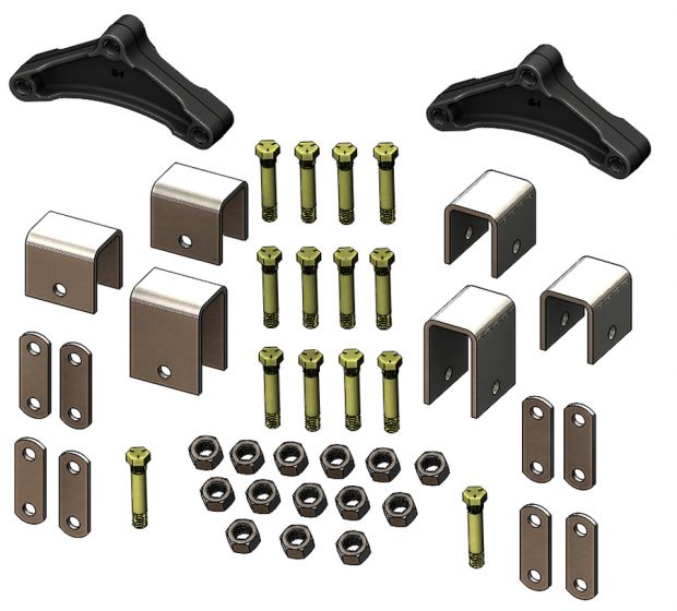 HK093236- Hanger Kit for Tandem Axle - Nick's Truck Parts