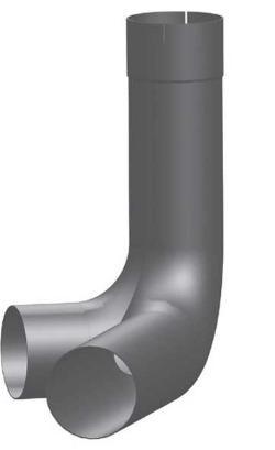 KW-1266-5in. Bend OL/ID/OD Y-Pipe, (product_type), (product_vendor) - Nick's Truck Parts