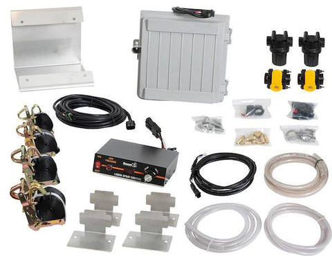 LS8H -Buyers-SaltDogg® Hydraulic Pre-Wet Kit With Two 30 Gallon Poly V-Box Mount Reservoirs For 1400 Series Spreaders - Nick's Truck Parts