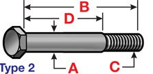 LT07187-LUBED SHACKLE BOLT ASSY (PKG of 4) - Nick's Truck Parts