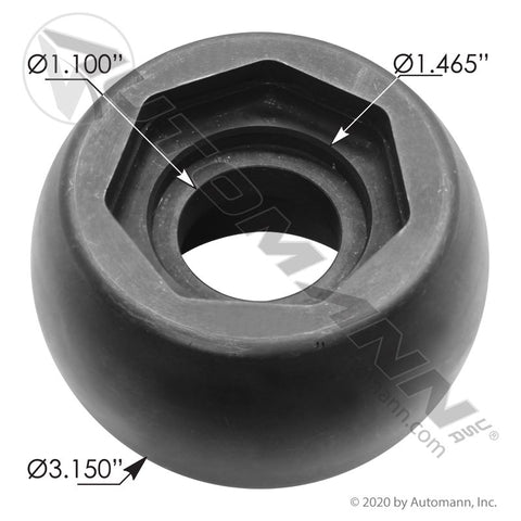 M6210B - V-Rod Apex Ball Mack - Nick's Truck Parts