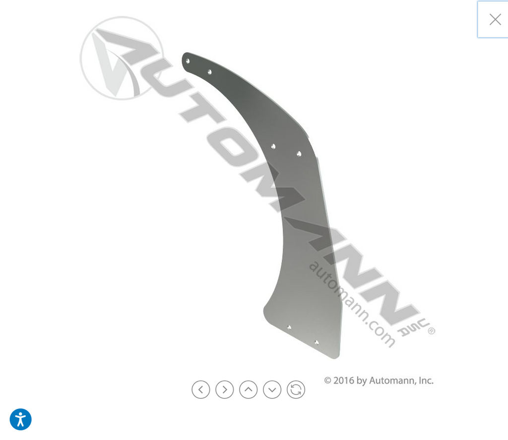 M75679- Fuel Tank Bracket Peterbilt - Nick's Truck Parts