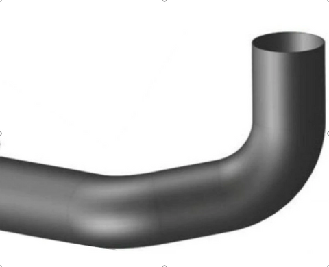 MK-41125M-5in. 2-Bend OD/OD Pipe, (product_type), (product_vendor) - Nick's Truck Parts