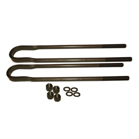 SFT-224K-  U-Bolt Kit NEWAY 1in-14 D x 6-5/16in W x 9-1/2in L - Round Forged Top - Nick's Truck Parts