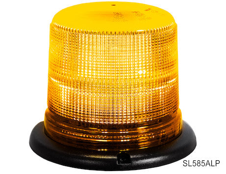 SL585ALP- Buyers-  5.5 Inch By 4.5 Inch Amber LED Beacon - Nick's Truck Parts