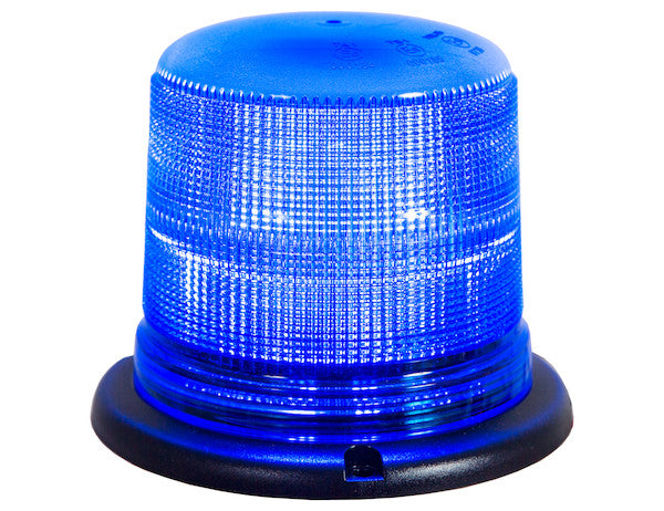 SL585BLP - Buyers- 5.5 Inch By 4.5 Inch Blue LED Beacon Strobe - Nick's Truck Parts