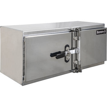 Buyers -1763142- 24x24x48 Inch Smooth Aluminum Barn Door Underbody Truck Tool Box Series With Stainless Steel Doors - Double Barn Door, Cam Lock Hardware - Nicks Truck Parts