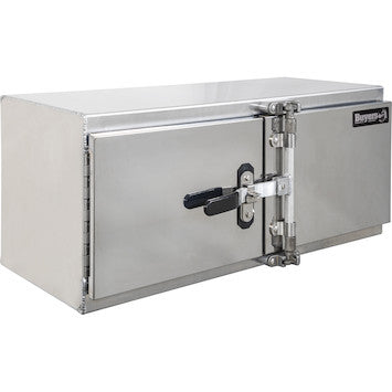 Buyers -1762621- 18x24x36 Inch Smooth Aluminum Underbody Truck Tool Box - Double Barn Door, Cam Lock Hardware - Nicks Truck Parts