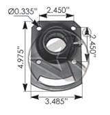 BH111-0011-Camshaft Bracket, (product_type), (product_vendor) - Nick's Truck Parts