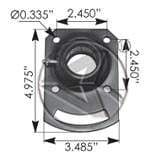 BH111-0012-Camshaft Bracket, (product_type), (product_vendor) - Nick's Truck Parts