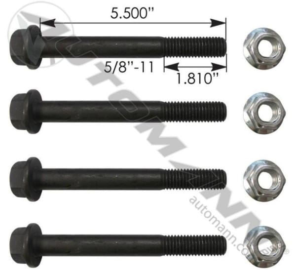 BKC580512GR8F-Chalmers Bolt Kit, (product_type), (product_vendor) - Nick's Truck Parts