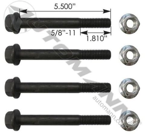 BKC580512GR8F-Chalmers Bolt Kit, (product_type), (product_vendor) - Nick's Truck Parts
