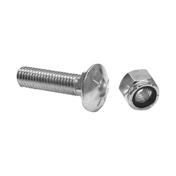 Buyers-1301061-Cutting Edge Nut & Carriage Bolt 1/2 X 2 (Set of 10), (product_type), (product_vendor) - Nick's Truck Parts