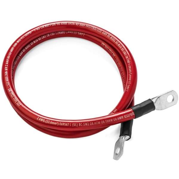 Buyers-1306445-60in. Red Battery Cable, (product_type), (product_vendor) - Nicks Truck Parts
