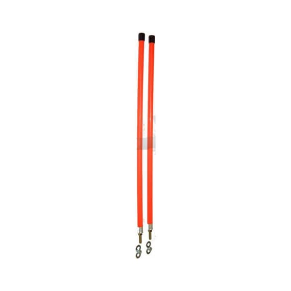 Buyers-1308106  Fluorescent Orange Nylon Blade Guide Kit  3/4in. X 28in. (1 Pair), (product_type), (product_vendor) - Nick's Truck Parts