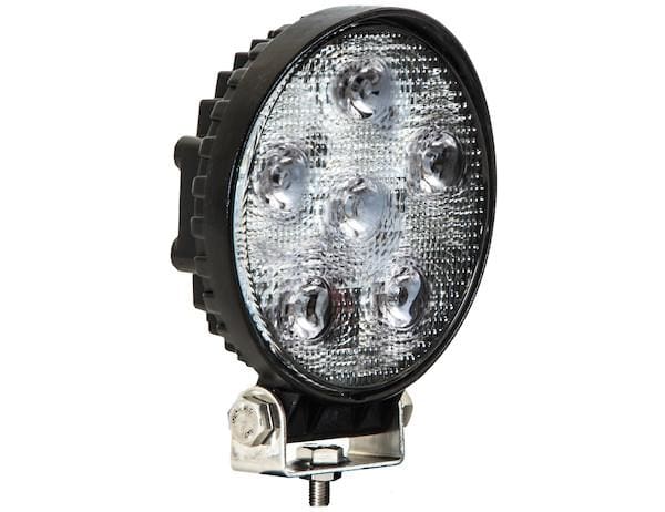 Buyers-1492115-4.5 Inch Round LED Clear Flood Light With Black Housing, (product_type), (product_vendor) - Nicks Truck Parts