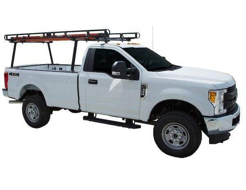 Buyers-1501410-Black Powder-Coated Aluminum Truck Ladder Rack, (product_type), (product_vendor) - Nicks Truck Parts
