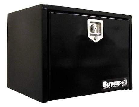 Buyers-1702295-18x18x18 Inch Black Steel Underbody Truck Box, (product_type), (product_vendor) - Nick's Truck Parts