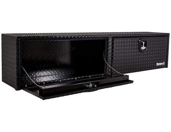 Buyers-1721565-18 X16 X 90  Black Aluminum Topside Toolbox, (product_type), (product_vendor) - Nick's Truck Parts