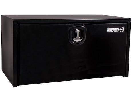 Buyers-1732300-18 in. x 18 in. x 24 in. Black Steel Underbody with 3 Point Latch, (product_type), (product_vendor) - Nicks Truck Parts
