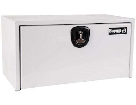 Buyers-1734405-24 in. x 24 in. x 36 in. White Steel Underbody with 3 Point Latch, (product_type), (product_vendor) - Nicks Truck Parts