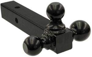 Buyers-1802200-Tri-Ball Hitch,1-7/8in., 2in., 2-5/16in. Black Towing Balls, (product_type), (product_vendor) - Nick's Truck Parts