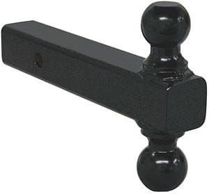Buyers-1802215-Double Ball Mount, 2in. & 2-5/16in. Black Towing Balls, (product_type), (product_vendor) - Nick's Truck Parts
